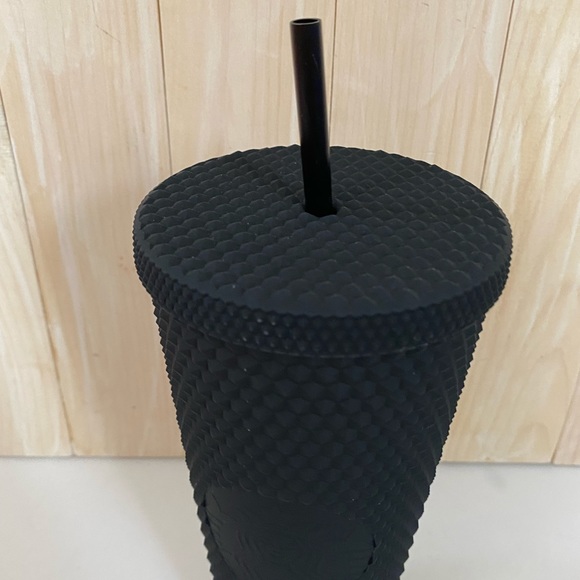 Starbucks 2021 Matte Black Studded Tumbler 24oz - Picture 4 of 6